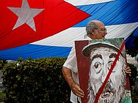 Демонстрация противников режима Кастро в Майами (архив)