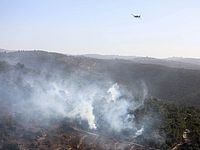 Пожарные локализовали возгорание в лесу Черчилль под Нацрат-Илитом