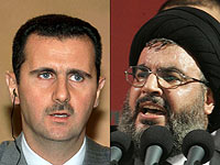 Башар Асад и Хасан Насралла
