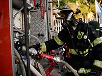 В Хайфе пожарные спасли из горящей квартиры мужчину и его собаку    