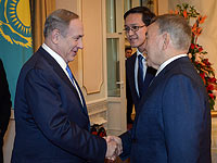 Биньямина Нетаниягу и Нурсултан Назарбаев. Астана, 14 декабря 2016 года  