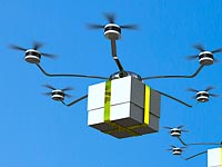 Компания Amazon впервые доставила товар покупателю с помощью дрона