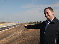 Исраэль Кац: "Новый участок 531-го шоссе поможет бороться с пробками на дорогах страны"
