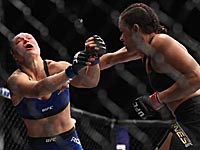 UFC: Аманда Нуньес в первом раунде нокаутировала легендарную Ронду Роузи