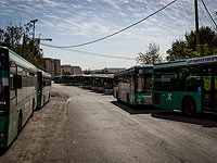 В Иерусалиме проходит предупредительная забастовка водителей автобусной компании "Эгед"