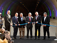 Состоялась церемония открытия туннелей Арэль в районе шоссе &#8470;1  