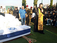 На похороны сержанта Вячеслава Гаргая пришли сотни израильтян    