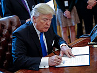 Дональд Трамп подписал указ о строительстве стены на границе с Мексикой