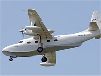Самолет Grumman G-73 Mallard (иллюстрация, на авиашоу в Перте разбился другой самолет)