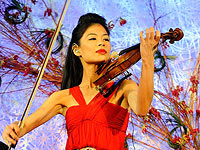 18 мая в Амфитеатре Кейсарии выступит легендарная скрипачка Ванесса Мэй