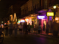 Вечером в Новом Орлеане (иллюстрация)