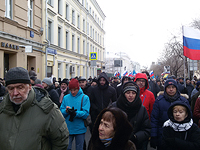 Марш памяти Бориса Немцова в Москве. 26 февраля 2017 года