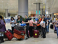 Очереди в аэропорту Бен-Гурион из-за сбоя в системе проверки багажа