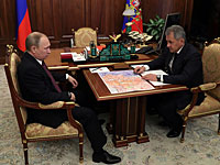 Шойгу доложил Путину: завершена операция по взятию Пальмиры