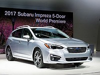 Subaru Impreza нового поколения, японский "Автомобиль года", прибыл в Израиль