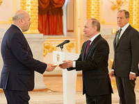 Путин принял верительные грамоты у посла Израиля: "Россия против дестабилизации"