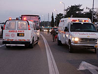 В результате ДТП возле Сдерота пострадали шесть человек