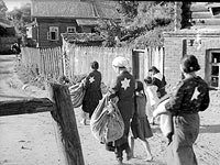 Выселение евреев в Могилёве, Беларусь, в июле 1941 года
