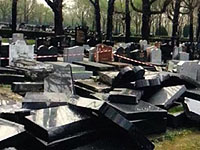 Разгром на еврейском участке парижского кладбища