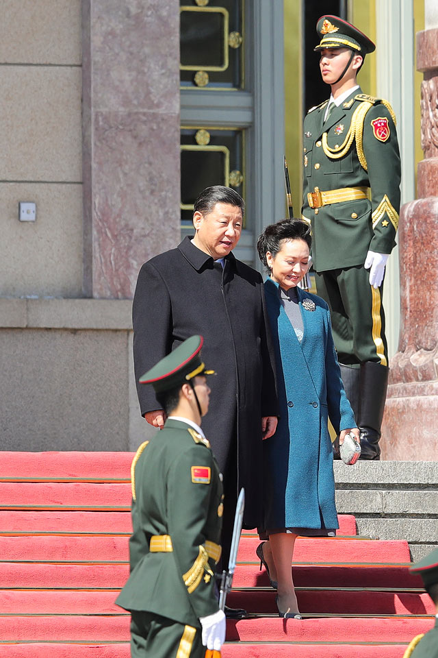 Си Цзиньпин с супругой