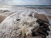 Минздрав рекомендует воздержаться от купания на пляжах "Ривьера" и "Дугма" в Бат-Яме    