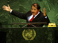 Президент Никарагуа Даниэль Ортега Сааведра