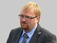 СБУ: депутату Госдумы РФ Виталию Милонову запрещен въезд на территорию Украины