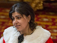 Баронесса Варси, первая британская мусульманка-министр, требует судить волонтеров ЦАХАЛ