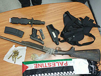 Обыски в арабском квартале Иерусалима, найдены оружие и боеприпасы