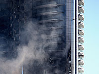Пожар в строящемся 60-этажном небоскребе парализовал центр Дубая 