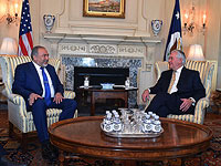 Авигдор Либерман на встрече с Рексом Тиллерсоном в Вашингтоне