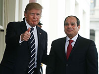 Президент США Дональд Трамп принимает в Белом доме своего египетского коллегу Абделя Фаттаха ас-Сиси
