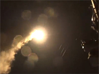 Пентагон опубликовал видео ракетного удара по авиабазе в Сирии