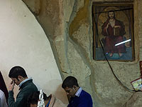 В коптской церкви в Египте