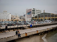 В порту Тель-Авива автомобиль сбил мужчину, ехавшего на самокате