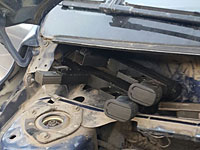 На КПП Теэним в автомобиле с палестинскими номерами обнаружены три пистолета-пулемета