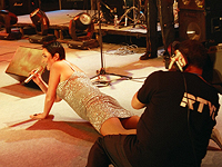 Лолита Милявская на концерте "Из России с любовью" в Тель-Авиве. 2006 год