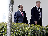 Абд аль-Фаттах ас-Сиси и Дональд Трамп, 3 апреля 2017 года