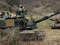 Американские солдаты готовятся к военным учениям вблизи границы между Южной и Северной Кореей