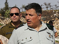 Координатор действий на палестинских территориях генерал Йоав Мордехай 