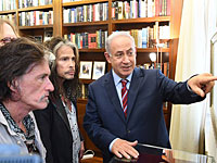 Биньямин Нетаниягу встретился с музыкантами легендарной рок-группы Aerosmith  
