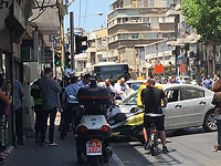 Подозрение на автомобильный теракт в Тель-Авиве