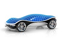 В России разрабатывают первый электромобиль на солнечных батареях (иллюстрация)