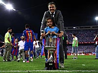 Последний матч под руководством Луиса Энрике. "Барселона" завоевала Кубок Испании