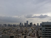 Впервые за 30 лет: продолжительный дождь в Тель-Авиве во второй половине июня