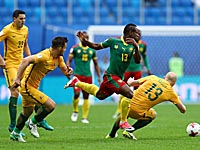 Ничья в матче Камерун - Австралия