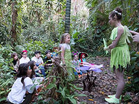 "Neverland" Питер Пэна в Тропическом саду парка Яркон