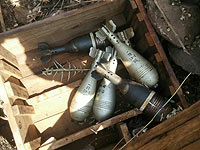 В первый день работы полицейские участка в Тубе-Зангарии нашли миномет со снарядами