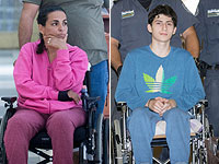 Террорист и его жертва были доставлены в суд в инвалидных колясках