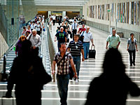 На 17,9% выросло количество пассажиров, прошедших через аэропорт им. Бен-Гуриона